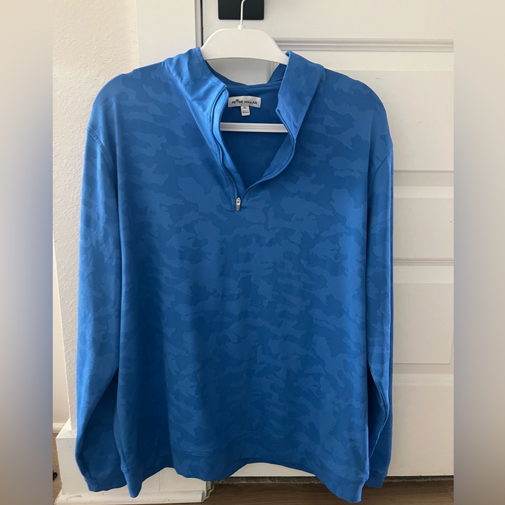 Pete Millar Camo Performance Quarter-Zip